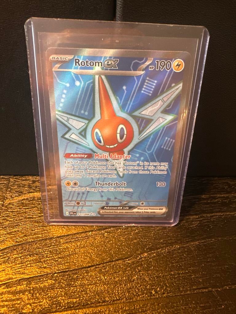 Pokémon Rotom EX 111/094, Verzenden, Zo goed als nieuw, Losse kaart, Foil