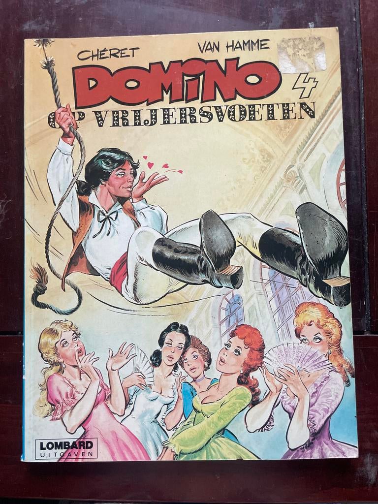 Domino 4: Vrijersvoeten - Stripboek van Chéret & Van Hamme, Boeken, Stripboeken, Eén stripboek, Ophalen, Gelezen