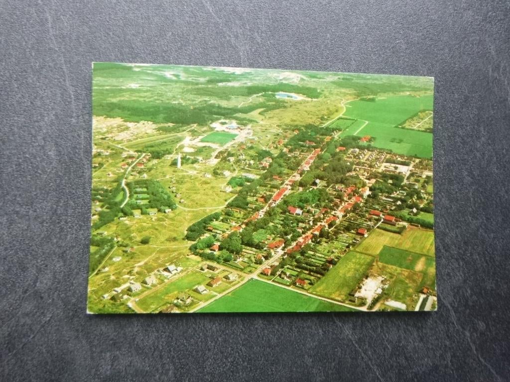 Schiermonnikoog, luchtfoto, Verzenden, 1980 tot heden, Gelopen, Noord-Brabant