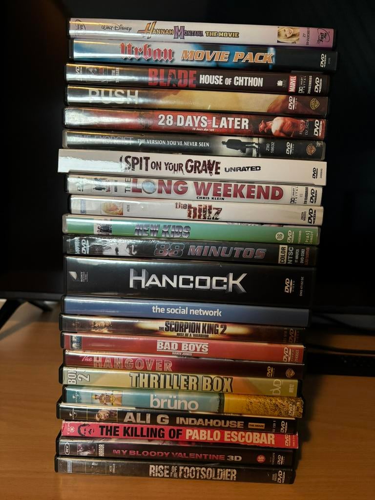 DVD Collectie - Actie, Horror, Komedie en meer!, Vanaf 16 jaar, Ophalen of Verzenden, Zo goed als nieuw