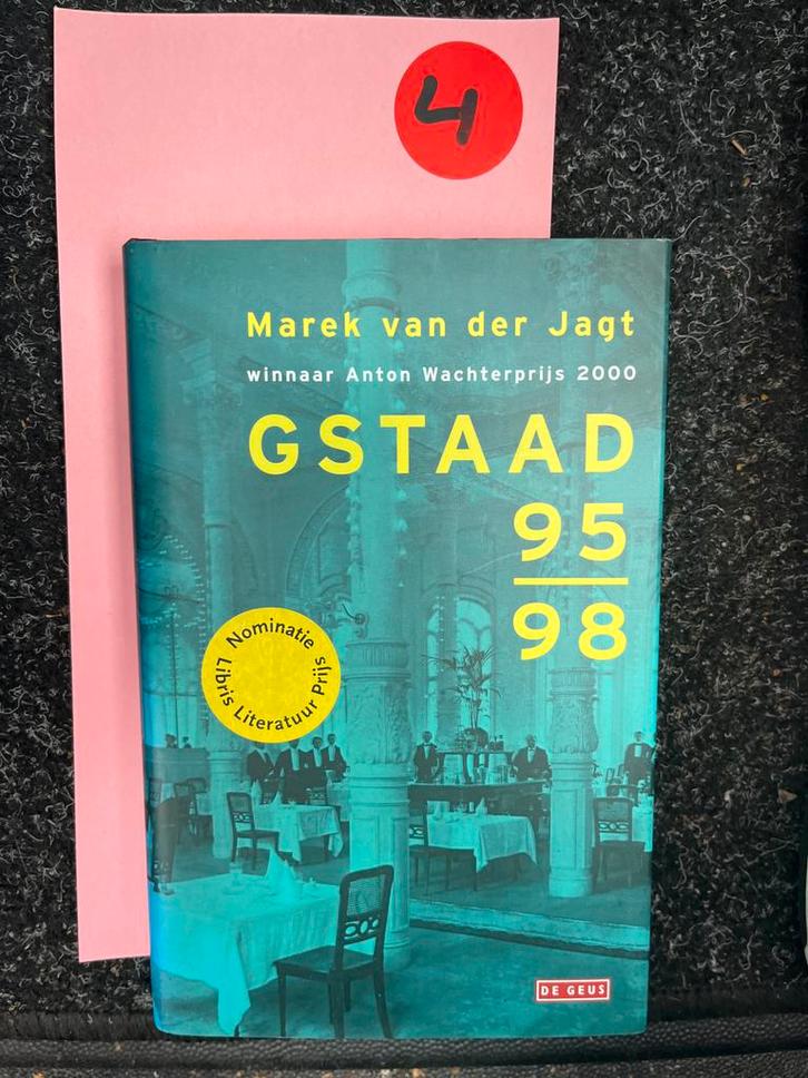 Marek van der Jagt - Gstaad 95/98 (Nominatie Libris Prijs), Boeken, Literatuur, Zo goed als nieuw, Nederland, Ophalen of Verzenden