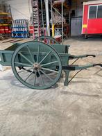 Antieke houten kar met wielen - Decoratief, Ophalen