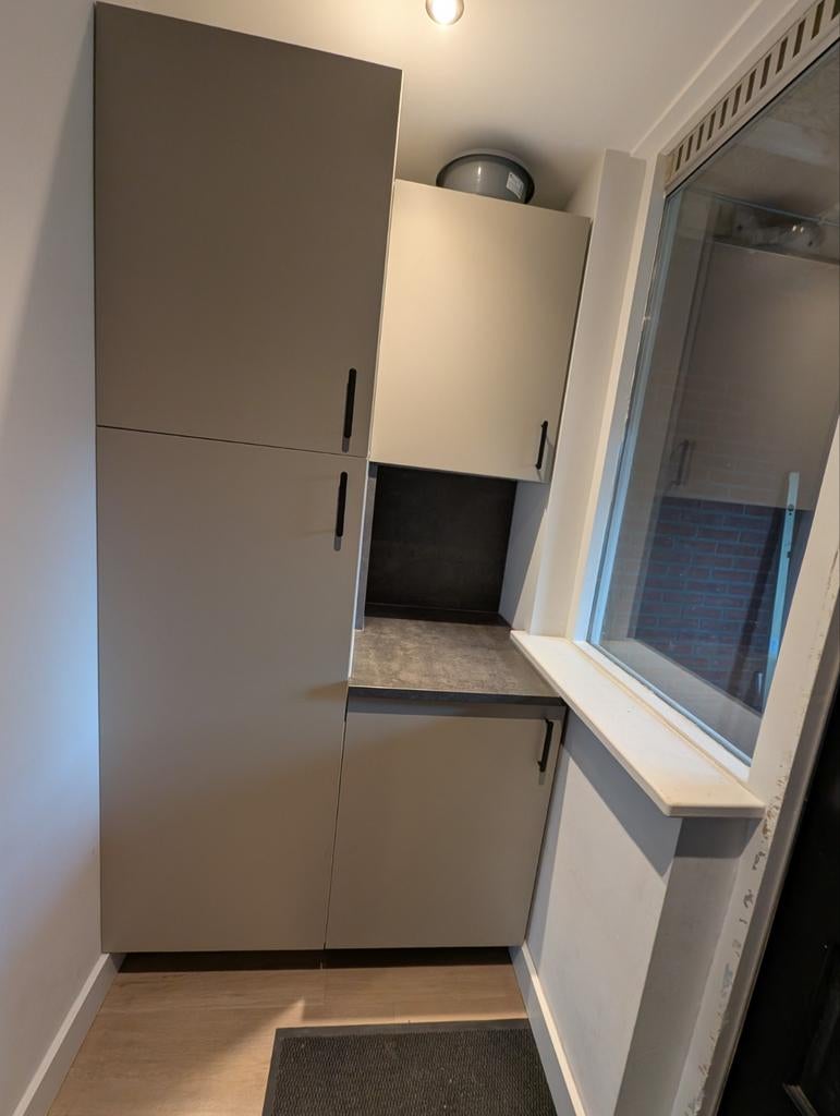 IKEA Metod keukenkast met UTRUSTA en HAVSTORP fronten, Huis en Inrichting, Keuken | Keukenelementen, Ophalen, 25 tot 50 cm, Beige