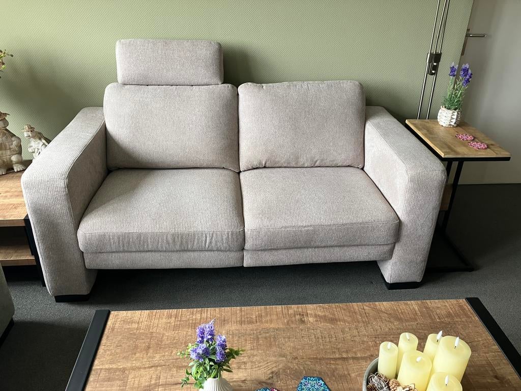 Relaxbank en fauteuil De Bommel, Huis en Inrichting, Banken | Bankstellen, Ophalen, 150 tot 200 cm, Tweepersoons, 75 tot 100 cm