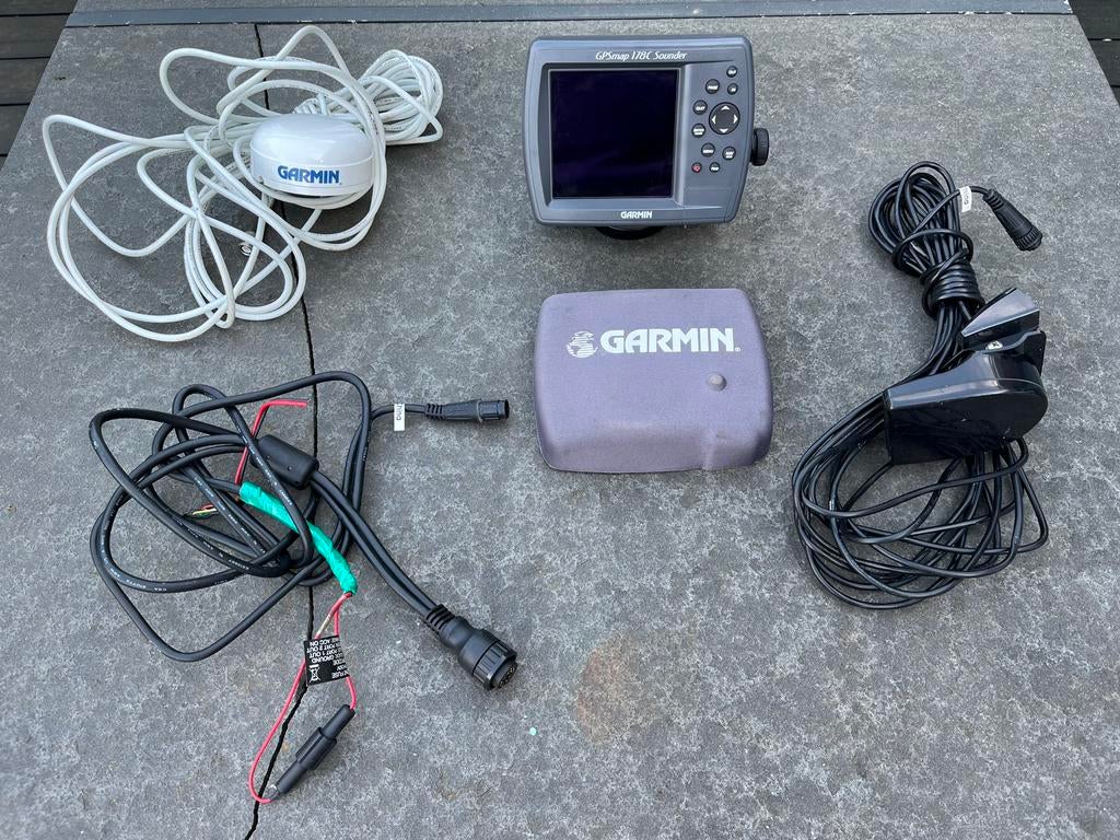 Dieptemeter kaartplotter Garmin gpsmap 178c, Ophalen of Verzenden, Zo goed als nieuw, Kaartplotter of Fish Finder