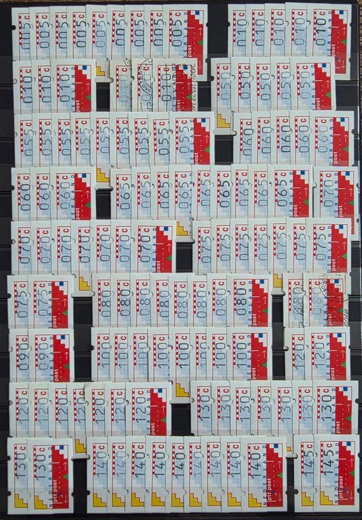 Kavel Automaatstroken Nederland, Postzegels en Munten, Ophalen of Verzenden