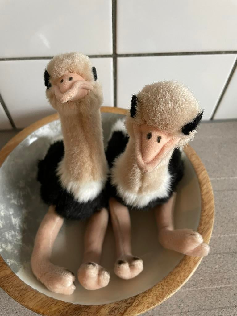 Pluchen struisvogel WNF WWF knuffel ostrich, Verzamelen, Ophalen of Verzenden, Zo goed als nieuw