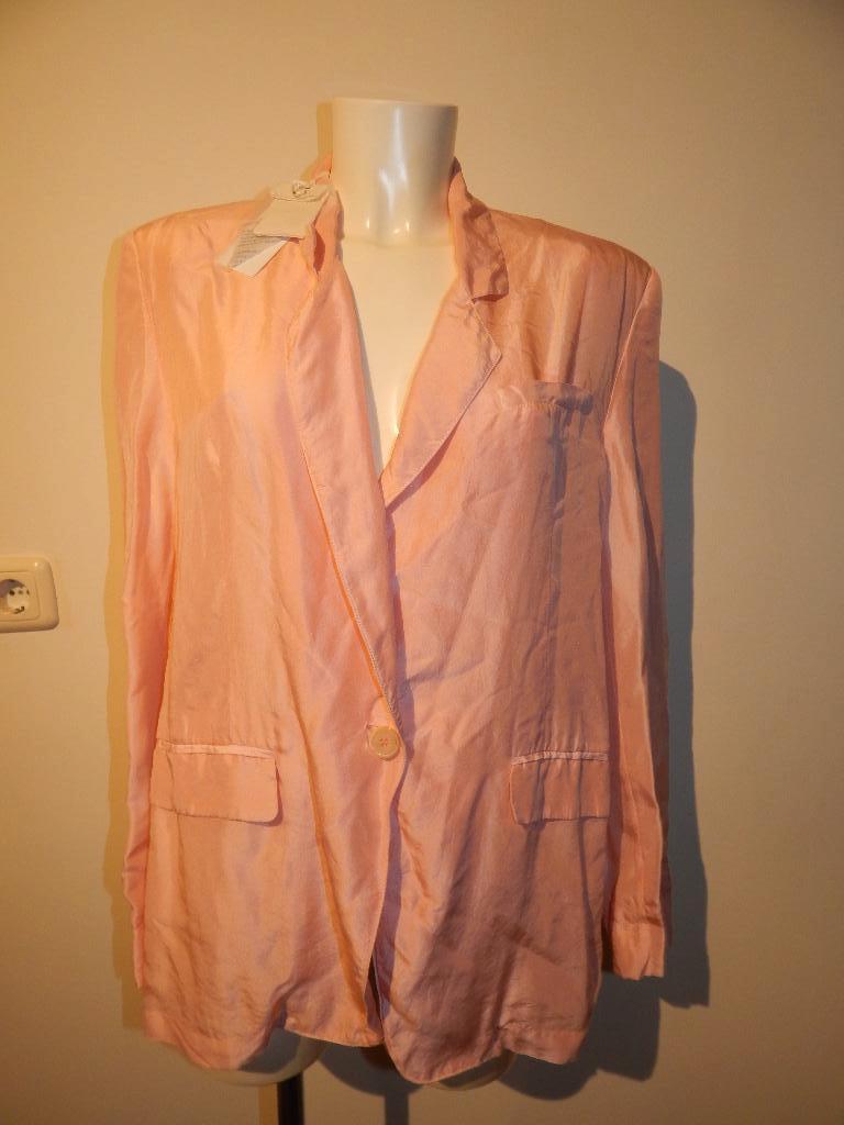 Forte Forte zijde blazer zalm roze oversized look NIEUW 40, Kleding | Dames, Jasjes, Kostuums en Pakken, Maat 38/40 (M), Forte Forte