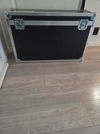 Zwarte flightcase met metalen hoeken, Muziek en Instrumenten, Behuizingen en Koffers, Ophalen of Verzenden, Gebruikt, Overige instrumenten