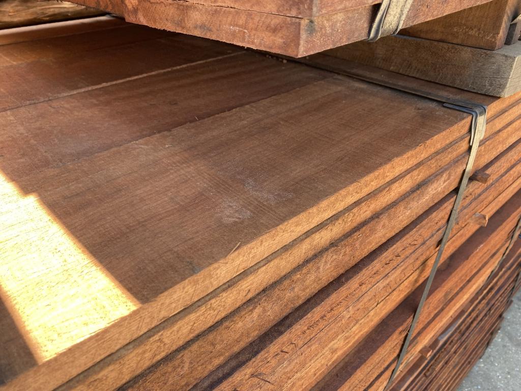 FSC 2x20CM hardhouten planken fijn bezaagd op voorraad, Tuin en Terras, Palen, Balken en Planken, Ophalen of Verzenden, Nieuw