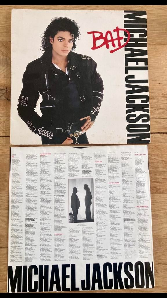Michael Jackson - Bad LP, Ophalen of Verzenden, Gebruikt, 12 inch