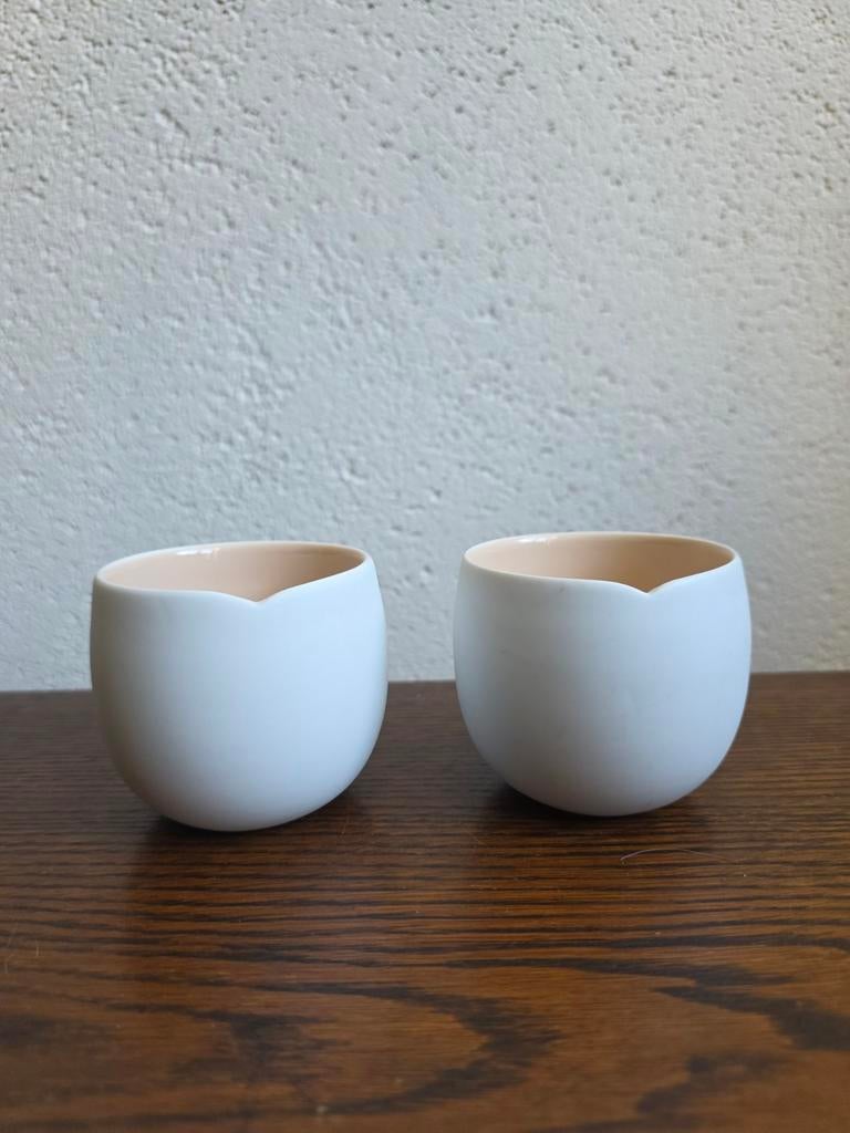 Nespresso ORIGIN Lungo kopjes India Mahdavi - 2 stuks, Ophalen of Verzenden, Zo goed als nieuw, Overige stijlen, Kop(pen) en/of Schotel(s)