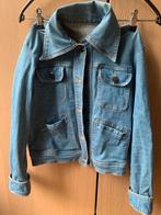 Spijkerjasje maat 34, Ophalen, Zo goed als nieuw, Maat 34 (XS) of kleiner, Blauw