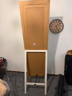 Witte passpiegel met standaard, Ophalen, Minder dan 50 cm, Gebruikt, 150 tot 200 cm