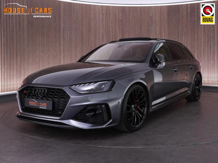 Audi RS4 quattro 2.9 TFSI |dealer onderhouden|fabrieksgarant, Auto's, Audi, Bedrijf, Te koop, RS4, 360° camera, 4x4, ABS, Achteruitrijcamera