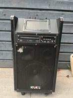 KVG Karaoke set met scherm, Ophalen of Verzenden, Gebruikt, Complete set