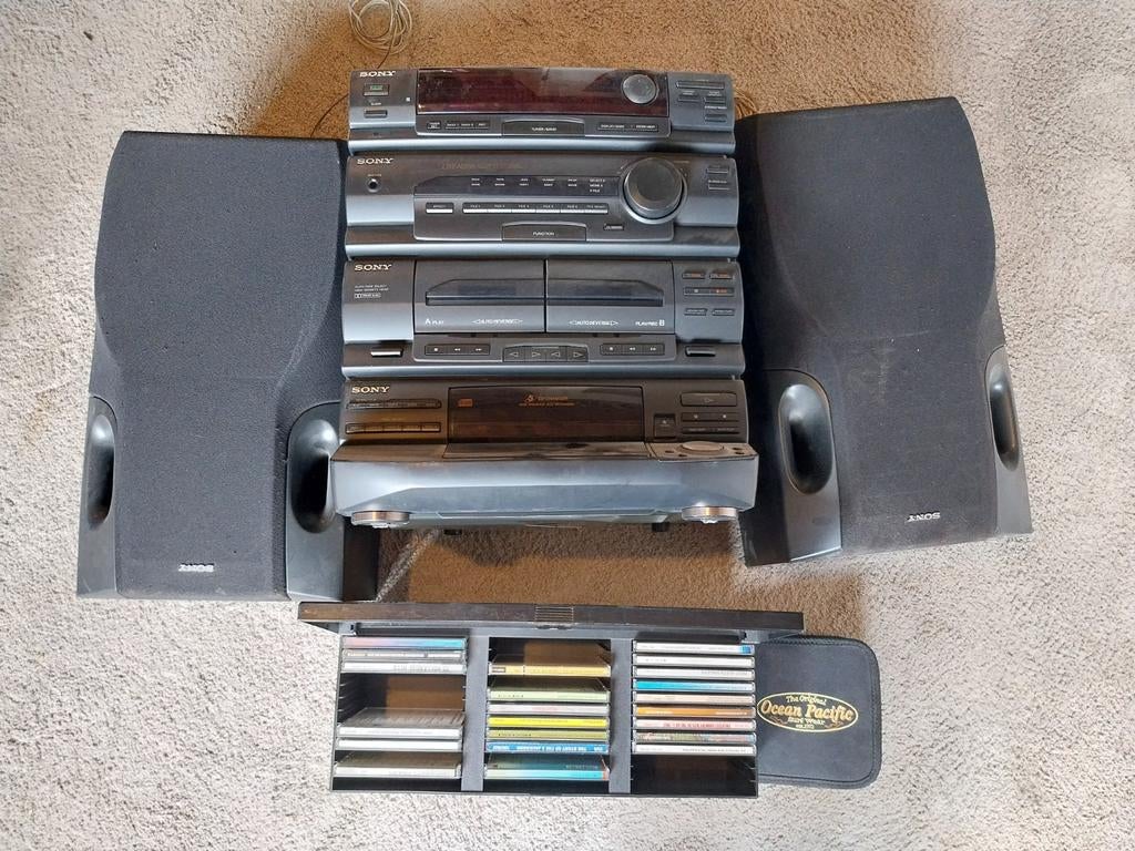 Sony geluidsinstallatie, Computers en Software, Accu's en Batterijen, Gebruikt, Ophalen