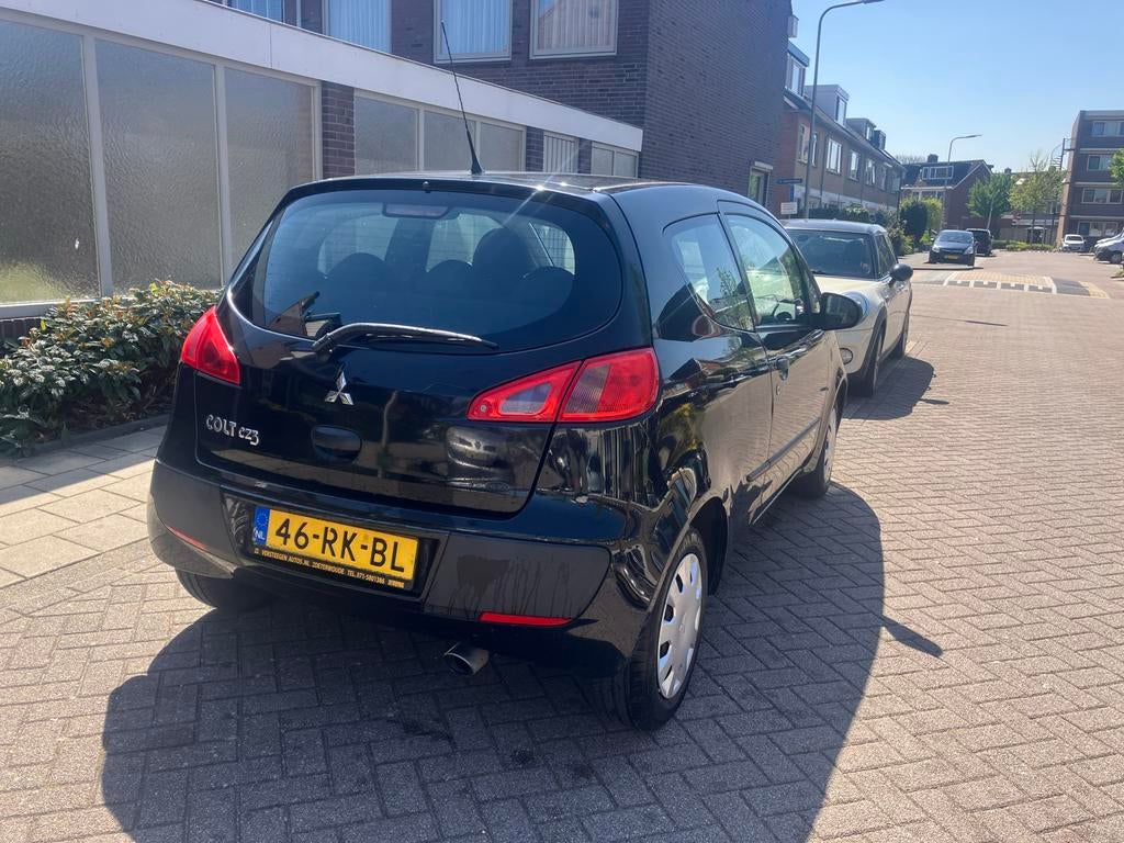 Auto: Mitsubishi Colt 1.1 Mivec CZ3 2005 Zwart NIEUWE APK, Auto's, Voorwielaandrijving, 74 pk, Origineel Nederlands, Handgeschakeld