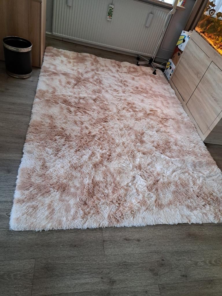 Zacht tapijt 2 bij 3 meter, Beige, 200 cm of meer, Ophalen of Verzenden, 200 cm of meer