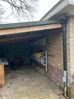 Overkapping met opberghok/schuur - 5 x 3 meter, Tuin en Terras, Overkappingen, Ophalen, Gebruikt, Overige typen