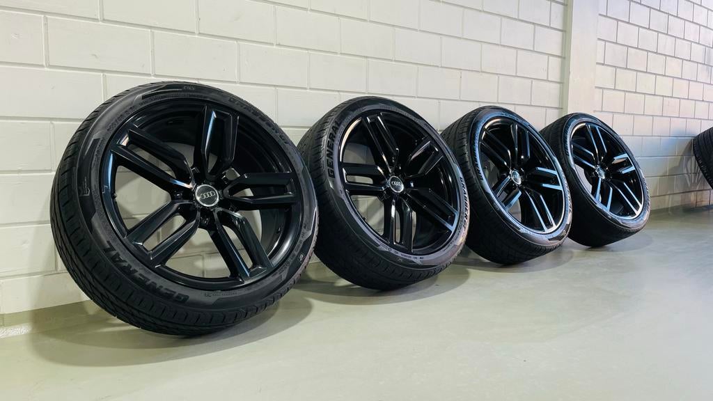 Audi q5 velgen 21inch, Auto-onderdelen, Banden en Velgen, Ophalen, Gebruikt, 255 mm, Banden en Velgen