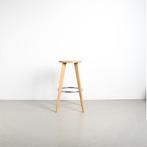 6x Vitra Jean Prouve Tabouret Haut Kruk – Eikenhout