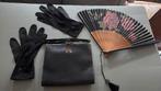 Oud Frans tasje handschoenen en waaier
In 1 koop voor 25€, Antiek en Kunst, Ophalen of Verzenden