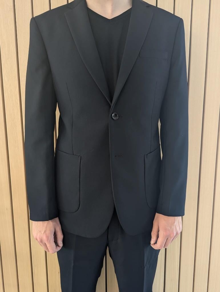 Kasjmier maatpak maat 52/54 heren donkerblauw nooit gedragen, Kleding | Heren, Kostuums en Colberts, Maat 52/54 (L), Blauw, Nieuw