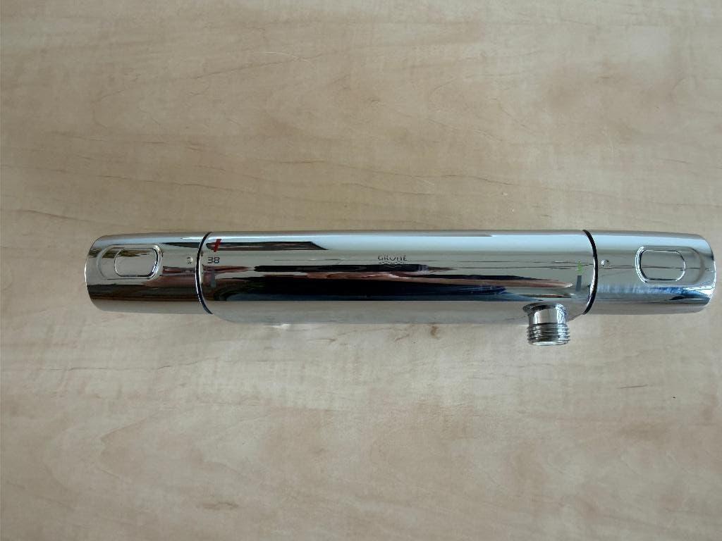 GROHE PRECISION TREND Thermostaatkraan 15cm, Ophalen of Verzenden, Gebruikt, Chroom, Douche