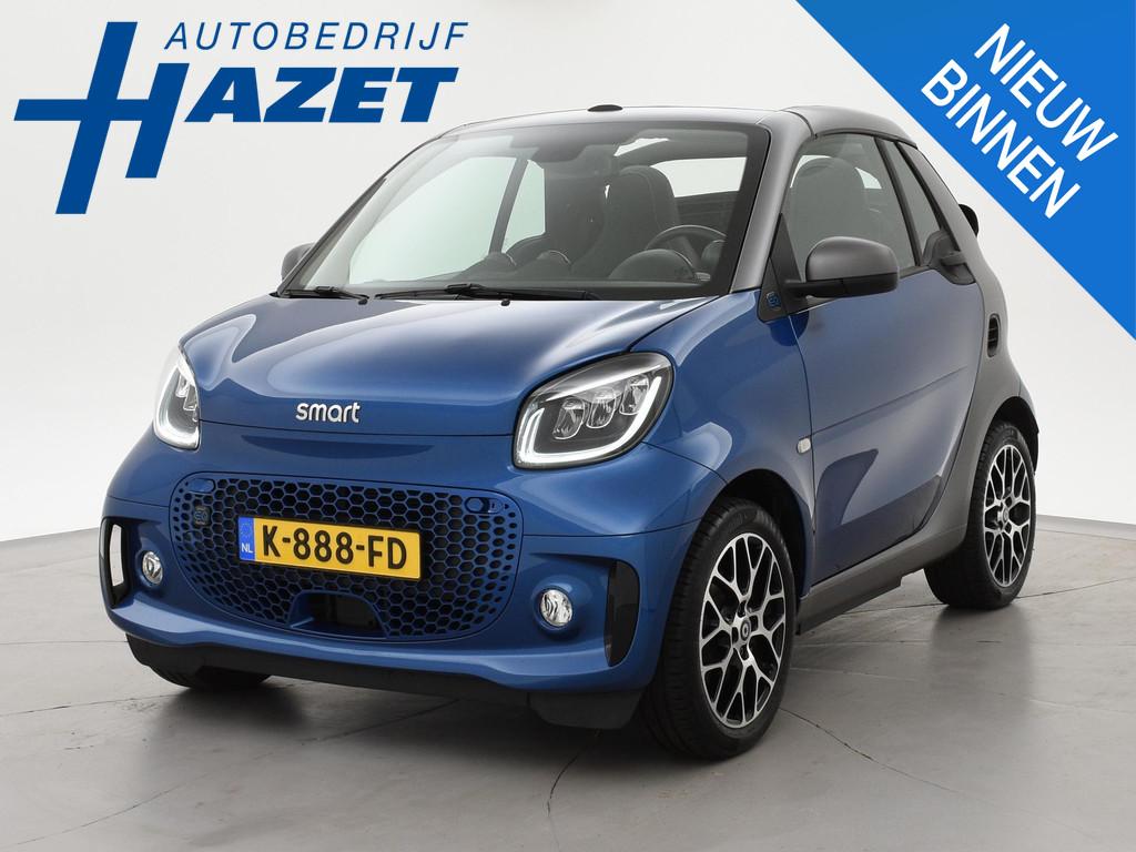 smart fortwo cabrio EQ COMFORT PLUS 18 KW + 16 INCH LMV | LE, Auto's, Smart, Automaat, 1025 kg, Achterwielaandrijving, Cabriolet