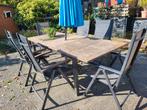 Tuinset, Tuin en Terras, Tuinstoelen, Ophalen, Gebruikt, Kunststof, Verstelbaar