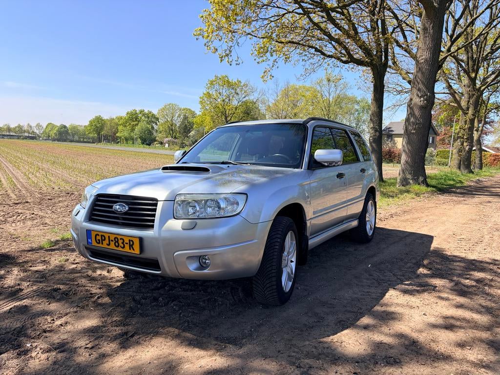 Subaru Forester 2.5 XT AWD AUT 2006 Grijs, Auto's, Subaru, 4 cilinders, 2000 kg, 1485 kg, Forester