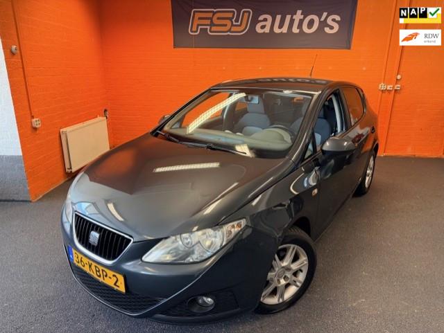 Seat Ibiza 1.6 / AUTOMAAT / 5 DEURS / STYLE / AIRCO!, Auto's, Stof, Ibiza, Origineel Nederlands, Bedrijf