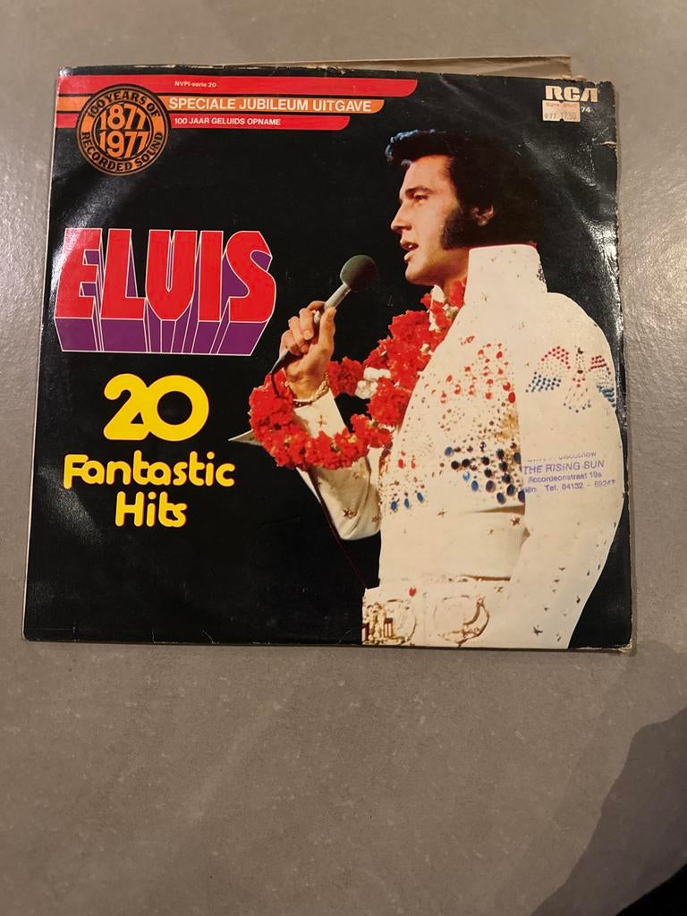 Elvis Presley - 20 Fantastic Hits (LP, 1977), Ophalen of Verzenden, Gebruikt, 12 inch