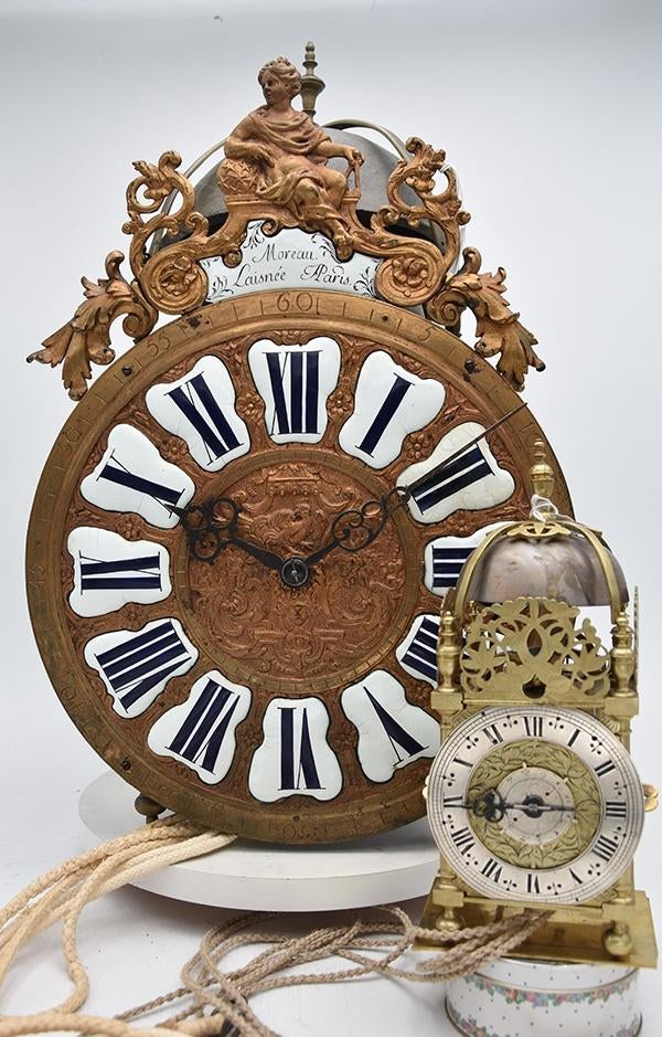 lantaarnklok 3 beller, Frans, Ophalen