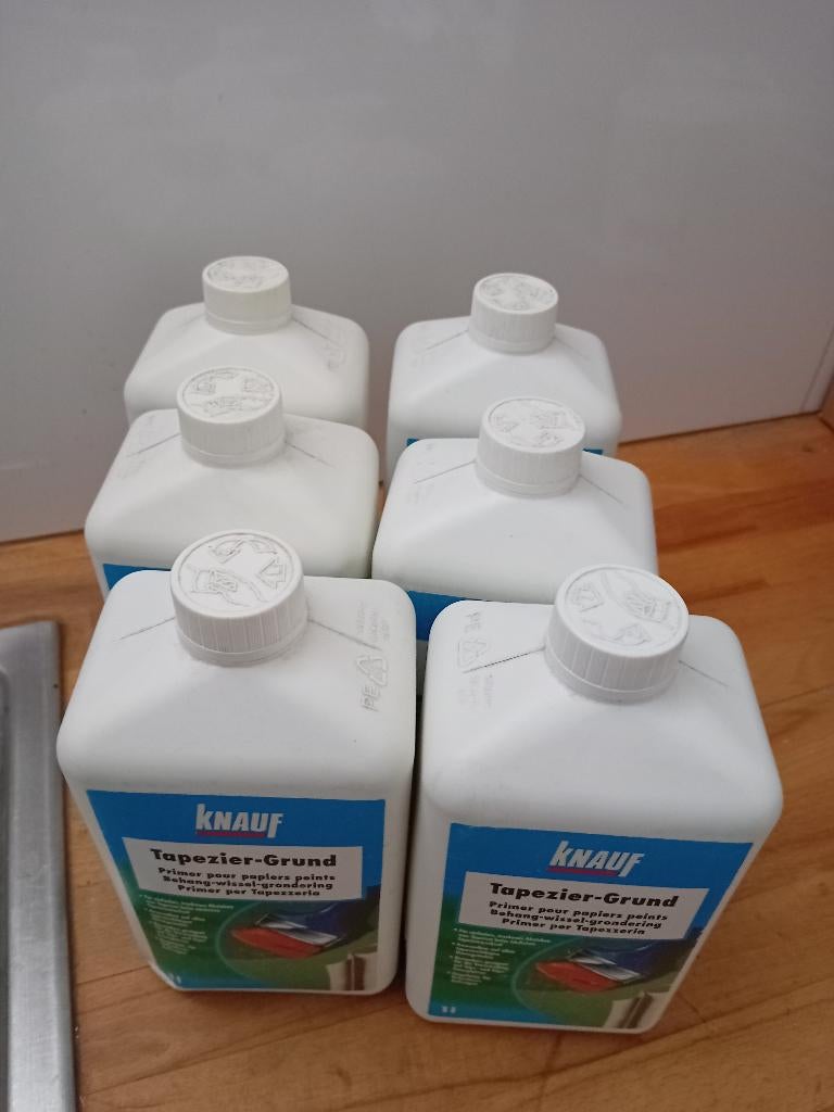 6x Knauf behangstripper, 1 liter., Ophalen of Verzenden, Minder dan 10 m²