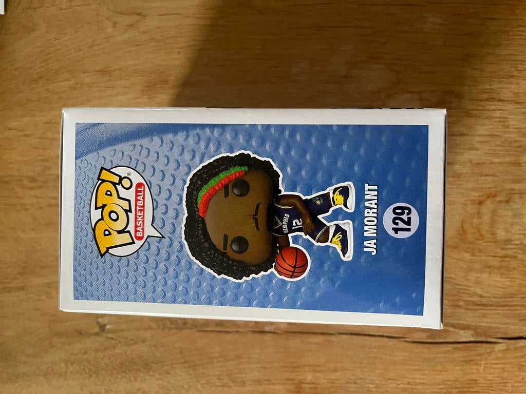 Funko Pop! Ja Morant #129 NBA Memphis Grizzlies Basketball, Ophalen of Verzenden, Nieuw