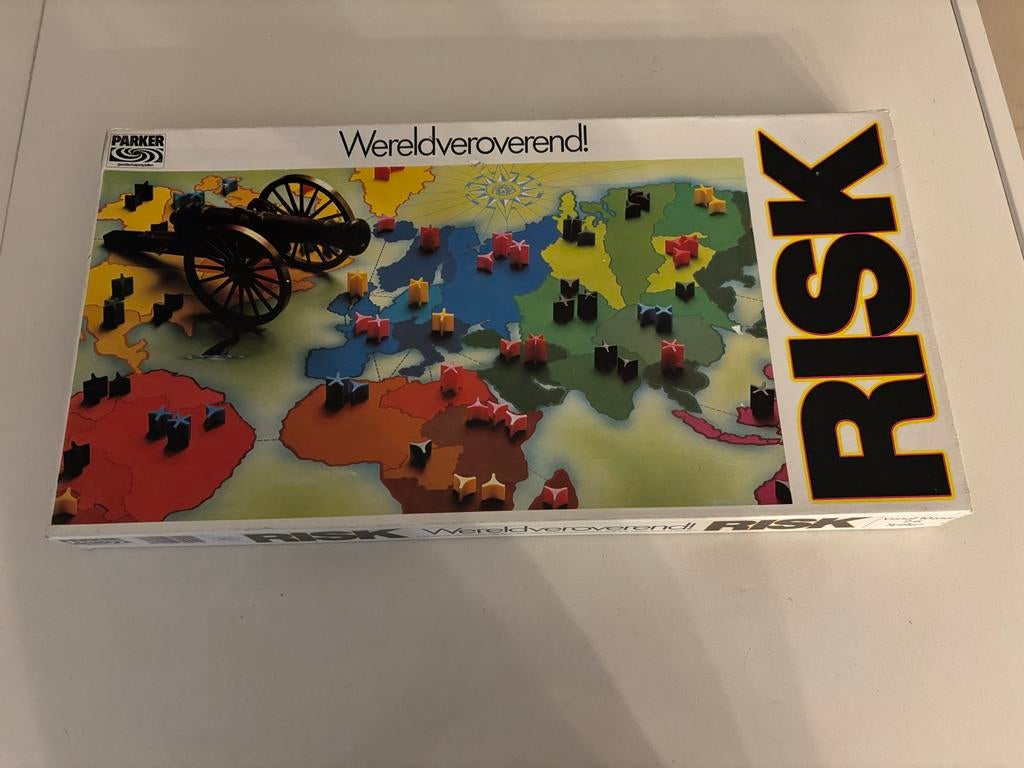 Risk Wereldveroverend! Bordspel - Parker 2-6 spelers!, Hobby en Vrije tijd, Gezelschapsspellen | Bordspellen, Vijf spelers of meer