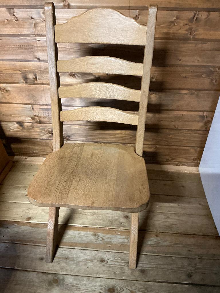 Eetkamer stoelen, Ophalen, Gebruikt, Overige kleuren, Blank eiken