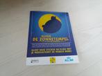 Oude  sticker Musical Kuifje - de zonnetempel - 2001, Ophalen of Verzenden, Zo goed als nieuw, Strip of Tekenfilm