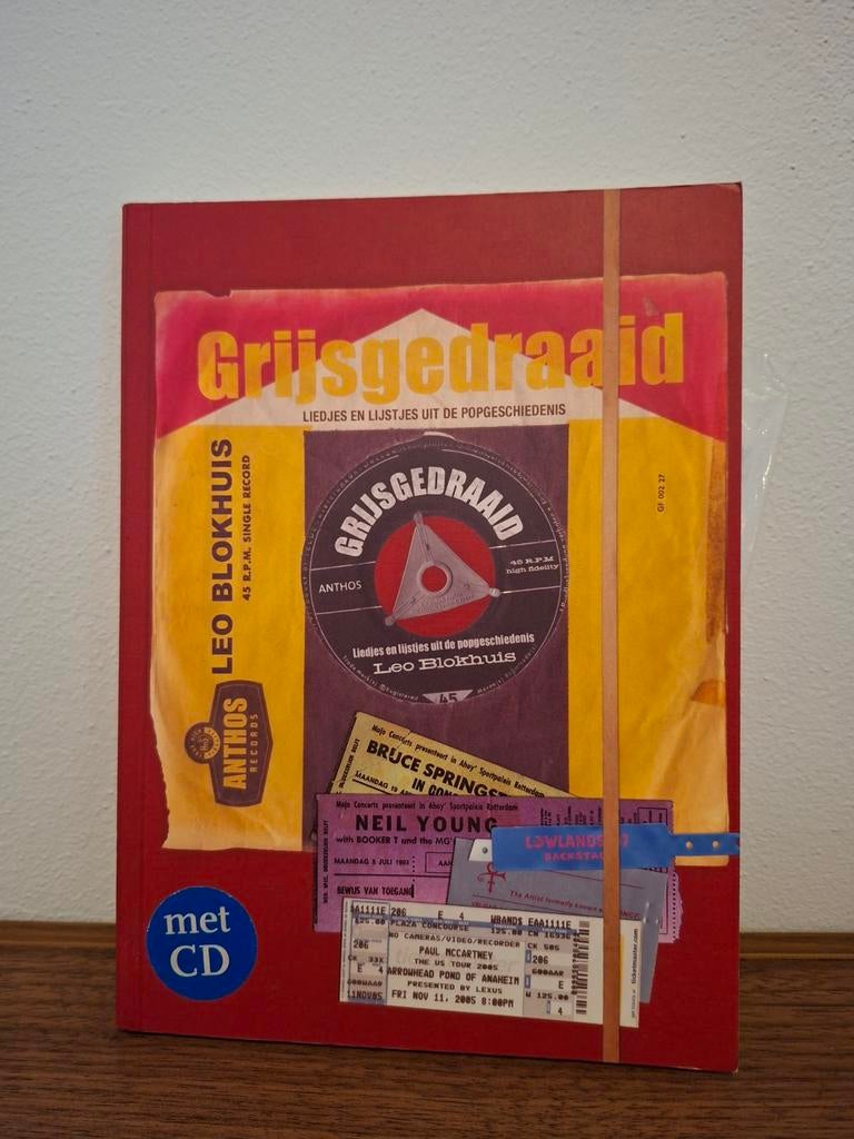 Grijsgedraaid met CD - Leo Blokhuis, Ophalen of Verzenden, Zo goed als nieuw, Algemeen, Leo Blokhuis