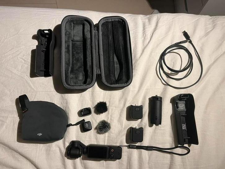 DJI Osmo Pocket 3 + accessoires, Audio, Tv en Foto, Actiecamera's, Zo goed als nieuw, Overige merken, Ophalen