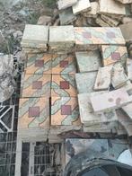 Antieke vintage cement patroon vloer tegels niet portugees, Ophalen, Gebruikt, Keramiek, Minder dan 20 cm