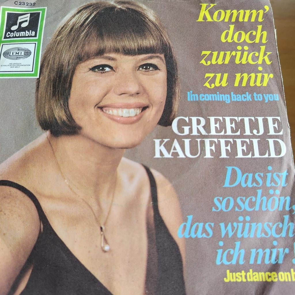 Greetje Kauffeld - Komm' doch zurück zu mir (Vinyl Single), Ophalen of Verzenden, 1960 - 1969, Gebruikt, 7 inch