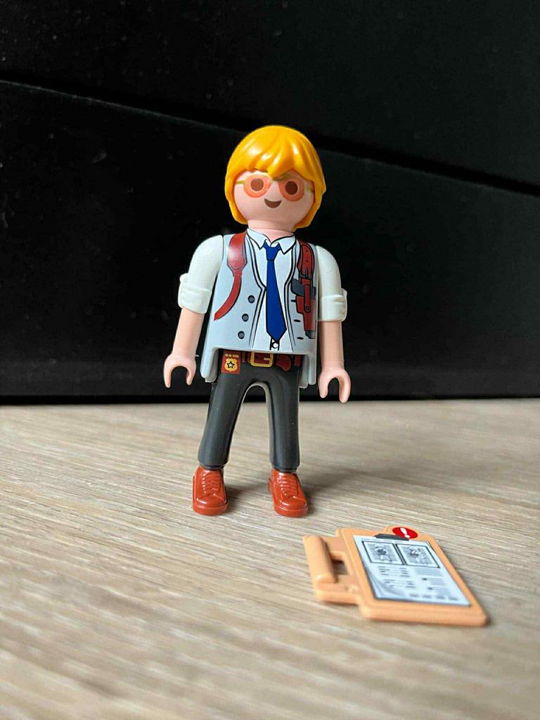 Playmobil Rechercheur Politie Serie 22, Ophalen of Verzenden, Zo goed als nieuw, Los playmobil