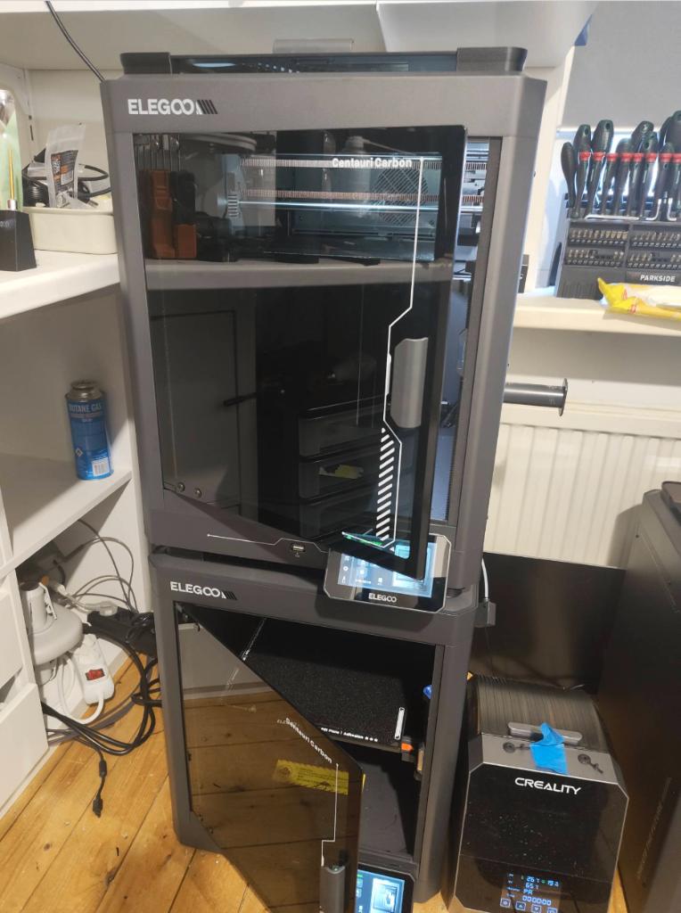 Centauri Carbon 1 3D printer (met garantie), Computers en Software, 3D Printers, Ophalen, Ingebouwde Wi-Fi, Gebruikt, ELEGOO