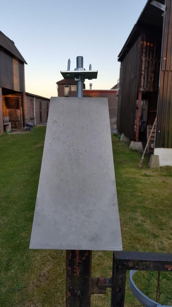 Betonpoeren met draadeinden M20, Tuin en Terras, Overkappingen, Ophalen of Verzenden