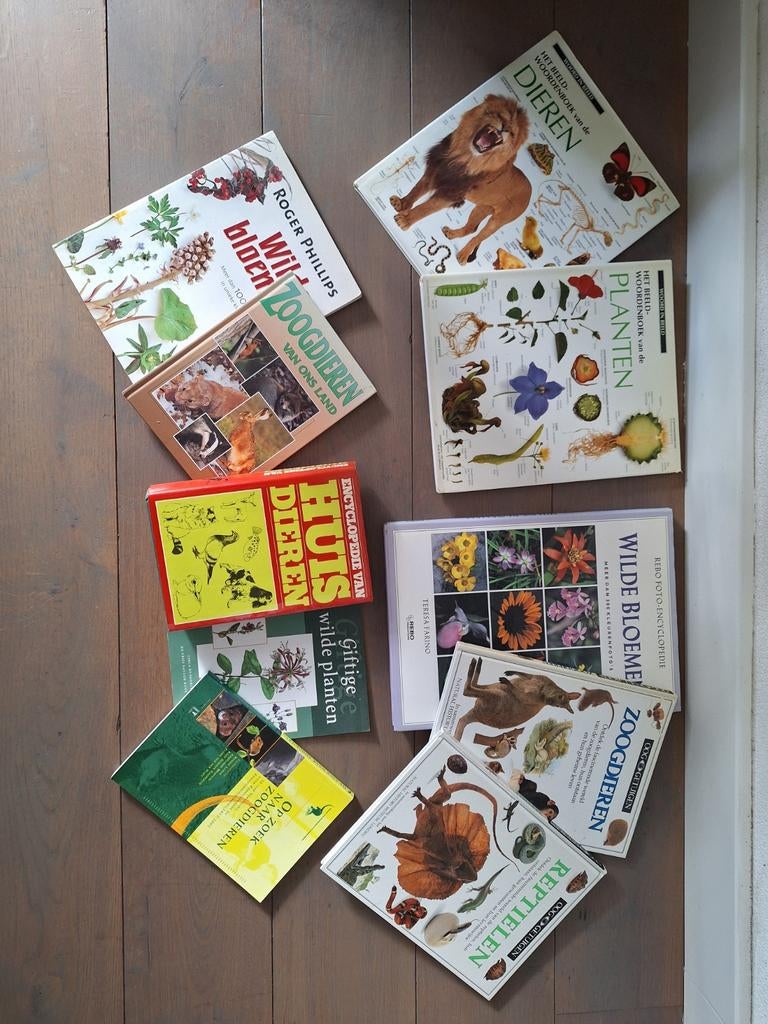 Diverse Natuurboeken: Planten, Wilde Bloemen, (huis)Dieren, Ophalen of Verzenden, Gelezen, Bloemen, Planten en Bomen