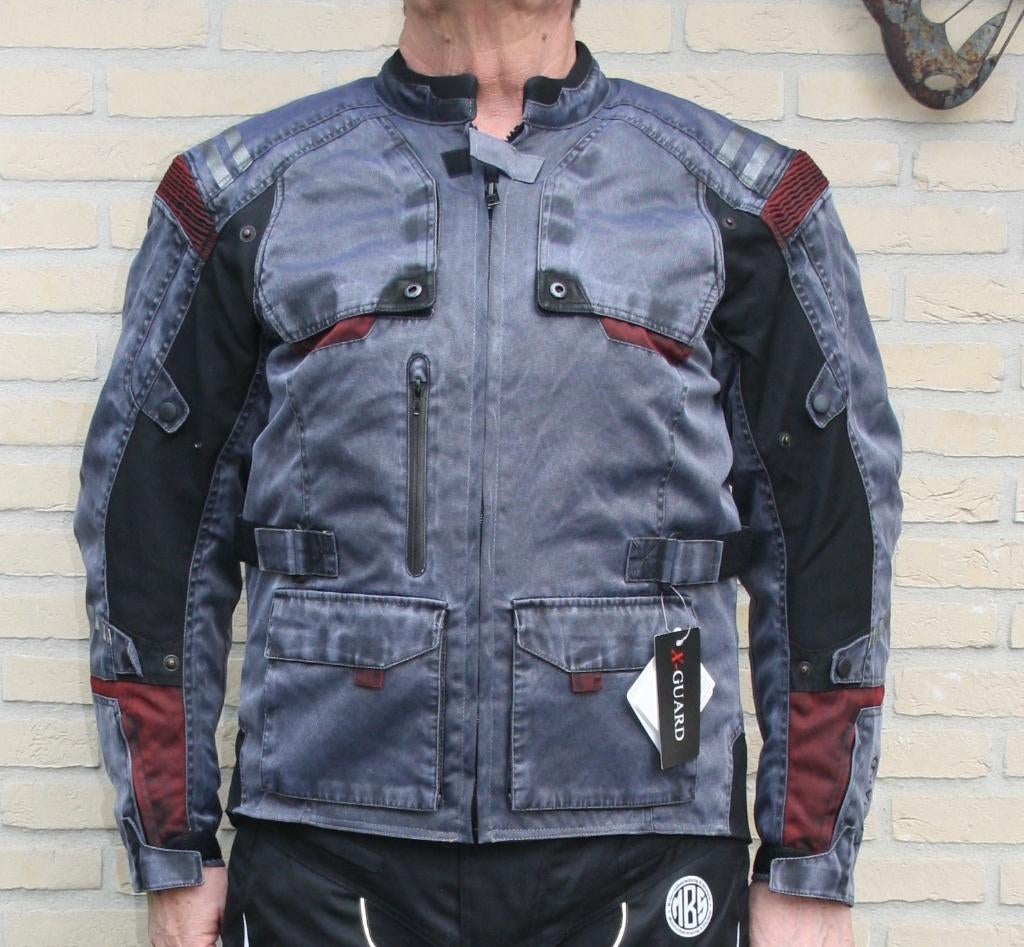 Retro Allroad motorjas, Motoren, Ophalen, Nieuw met kaartje, Jas | textiel