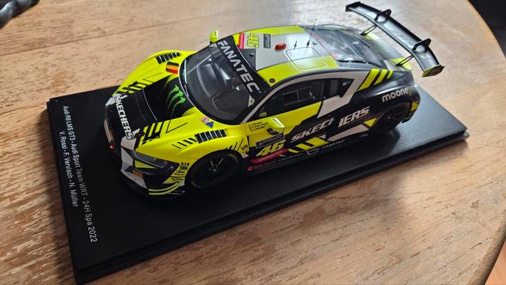 Spark  Team WRT 24H Spa 2022, Hobby en Vrije tijd, Modelauto's | 1:18, Zo goed als nieuw, Auto, Overige merken, Ophalen of Verzenden
